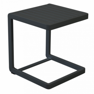 Tavolino Alimos in Alluminio da Giardino Moderno e Resistente