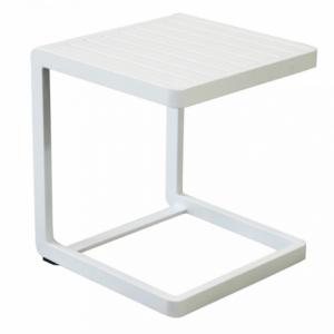 Tavolino Alimos in Alluminio da Giardino Moderno e Resistente