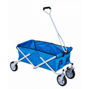 Carrello Adriatic porta-lettini da giardino robusto e pratico