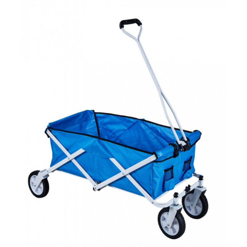 Carrello Adriatic porta-lettini da giardino robusto e pratico