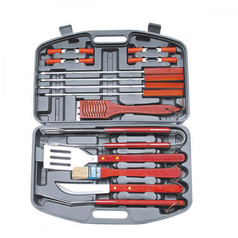Valigetta Accessori Barbecue Completa e Portatile