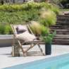 Sdraio Dondolo Daiquiri Tortora da Giardino Confortevole