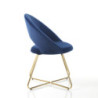 Sedia / Poltrona Edda Blue 70 X 45 H55 Cm