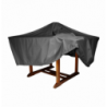 Telo copertura per tavolo rotondo Ø160x60cm impermeabile resistente