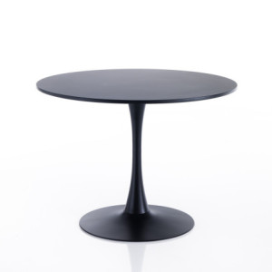 Tavolo Rotondo Kyoto Black 98 X 98 H15 Cm