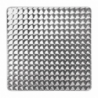 Tavolo a colonna 60x60 waterproof in alluminio per esterno