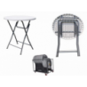 Tavolo Catering Alto Ø60 pieghevole da esterno robusto pratico