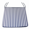 CUSCINO REAL SEDUTA LARGE RIGA BLU