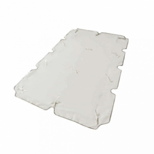 Telo per Tetto Dondolo 3 Posti Ecru Poliestere Idrorepellente