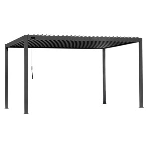 Pergola New Mexico 3x4 Alluminio Acciaio Antracite Moia