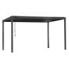 Pergola New Mexico 3x4 Alluminio Acciaio Antracite Moia