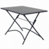Tavolo Bristol 110x70 in ferro da esterno robusto ed elegante