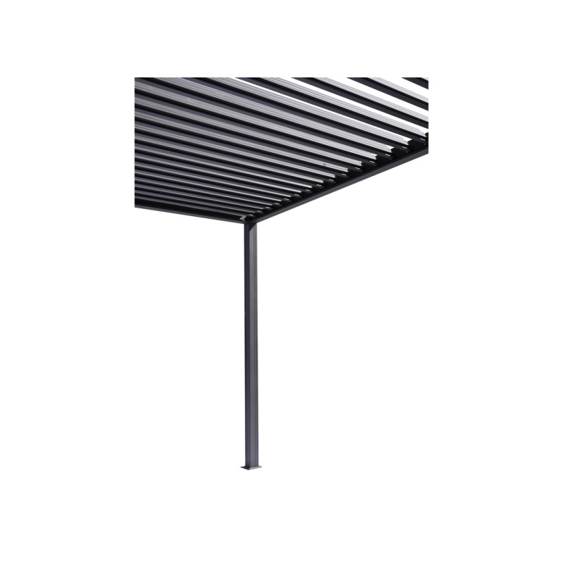 Pergola New Mexico 3x4 Alluminio Acciaio Antracite Moia
