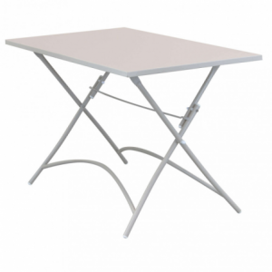 Tavolo Bristol 110x70 in ferro da esterno robusto ed elegante
