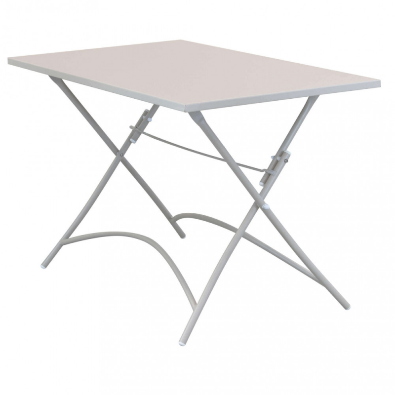Tavolo Bristol 110x70 in ferro da esterno robusto ed elegante