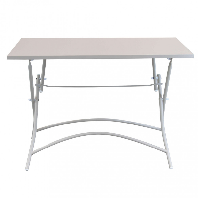 Tavolo Bristol 110x70 in ferro da esterno robusto ed elegante