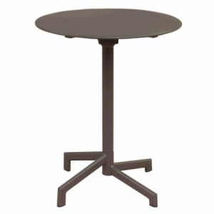 Tavolo Vega Ø60 in ferro da esterno robusto ed elegante