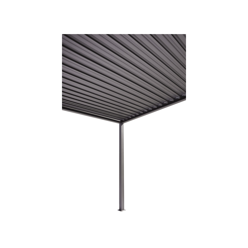 Pergola New Mexico 3x4 Alluminio Acciaio Antracite Moia