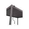 Pergola New Mexico 3x4 Alluminio Acciaio Antracite Moia