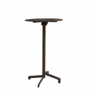 Tavolo Alto Vega Ø60 in ferro da esterno robusto ed elegante