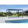 Pergola New Mexico 3x4 Alluminio Acciaio Antracite Moia