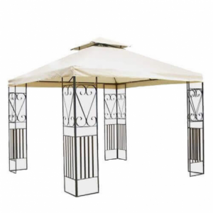 Gazebo Boston 3x3 m struttura robusta per esterno versatile