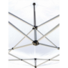 Gazebo Pantheon 3x4,5 m robusto elegante per giardino e feste