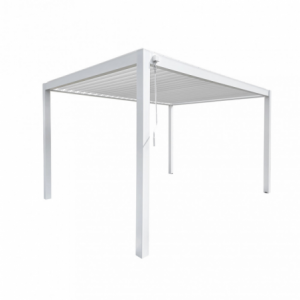Pergola Bioclimatica 3x3 con Doppia Lamella per Giardino