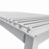 Pergola Bioclimatica 3x3 con Doppia Lamella per Giardino