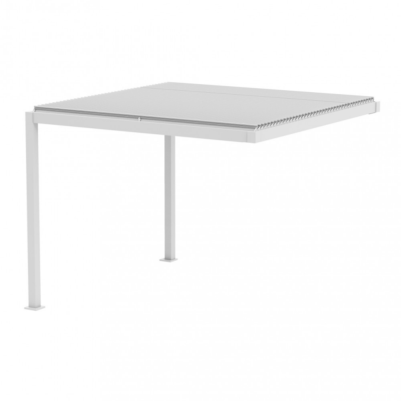 Modulo pergola bioclimatica Elle 3x3 m estensione alluminio