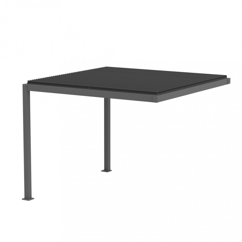 Modulo pergola bioclimatica 3x3 Elle alluminio moderno resistente