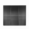 Laterale scorrevole antracite 3m lamelle pergola bioclimatica