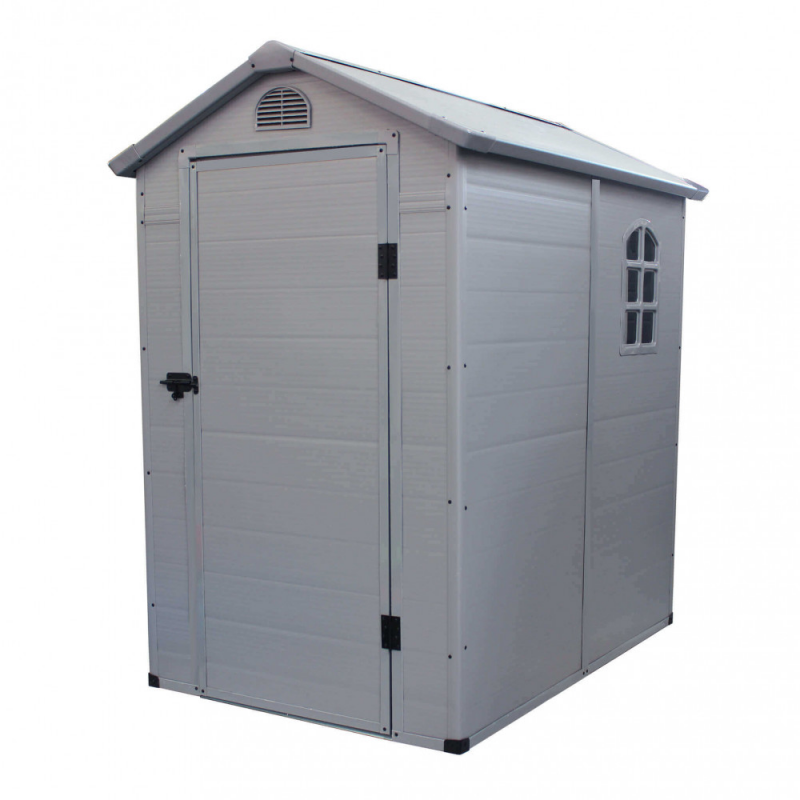 Casetta da giardino Home 134x192x204 in plastica resistente