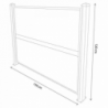 PANNELLO FENCING 150 X 120