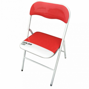 Zoom SEDIA PIEGHEVOLE SLIM ROSSA COLOR 186