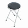 Sgabello Slim in ferro per esterno giardino moderno e pratico