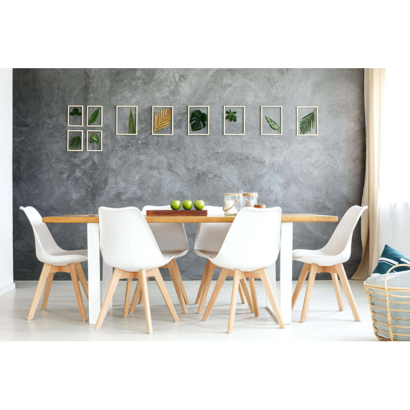 Set 4 sedie Marsiglia moderne per cucina e soggiorno casa