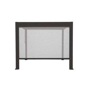 Tenda Oscurante Autoavvolgente Textilene 3m Antracite Moia
