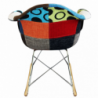 Set 4 poltrone dondolo Moritz patchwork moderne e colorate