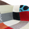 Set 4 poltrone dondolo Moritz patchwork moderne e colorate