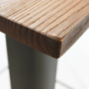 Tavolino alto Pordoi 60x60 moderno compatto per casa bar
