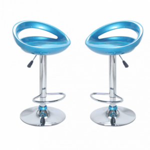 Set 2 sgabelli Jimmy moderni regolabili per cucina casa