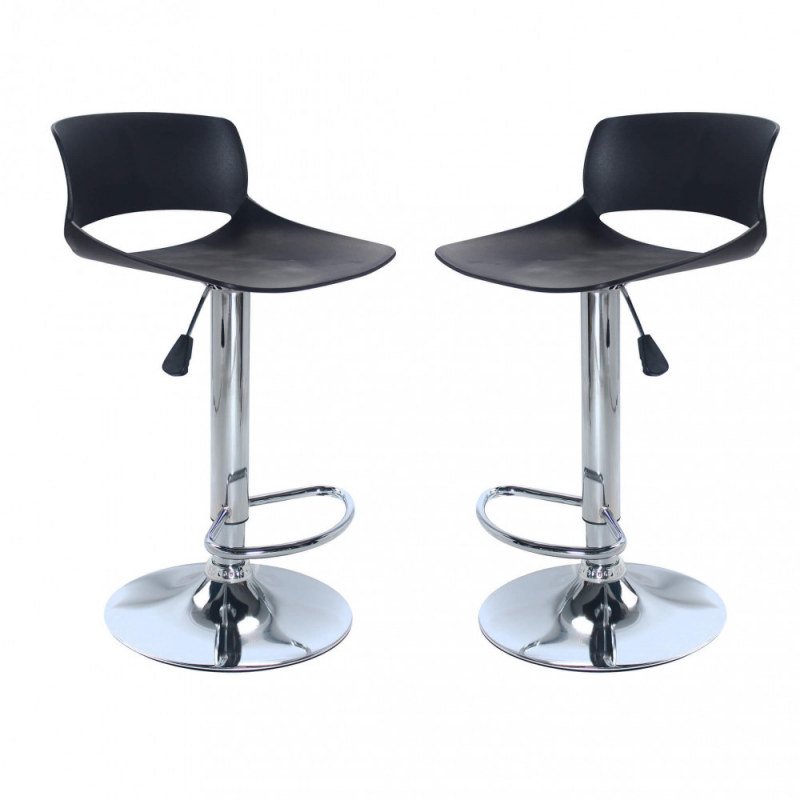 Set 2 sgabelli Lenox moderni regolabili per cucina casa
