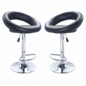 Set 2 sgabelli Kendal moderni regolabili per cucina casa
