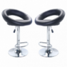 Set 2 sgabelli Kendal moderni regolabili per cucina casa