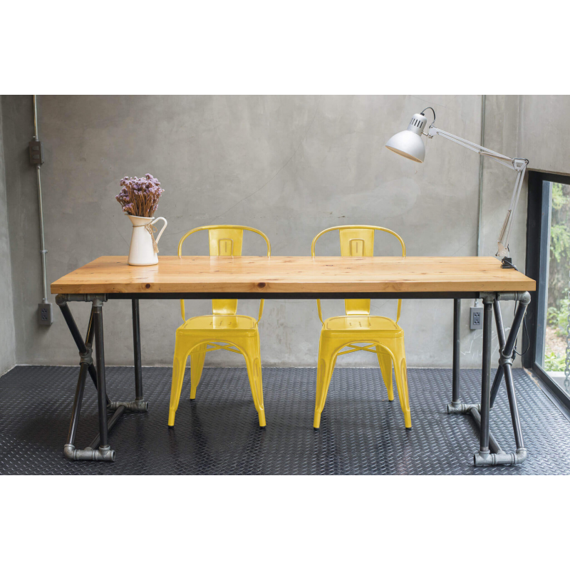 SEDIA LOLA GIALLO ANTICO