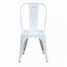SEDIA LOLA BIANCO ANTICO
