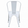 SEDIA LOLA BIANCO ANTICO