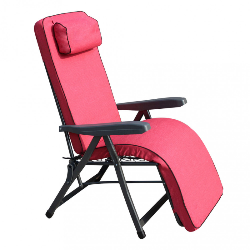 Poltrona Paradiso modello Automatica rosso antico relax motorizzata