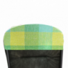 Sdraio Cipro carrello verde giallo scozzese robusta e pratica